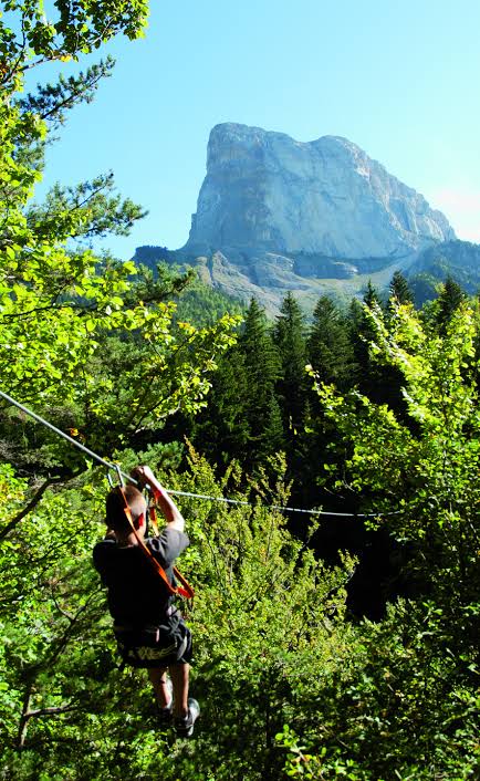 Accrobranche au Parcours Aventure Trièves